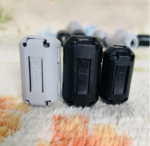 Cục Kẹp Chống Nhiễu Khử Từ TDK Nhật màu xám đen lõi ferriter khử từ chống nhiễu tối ưu