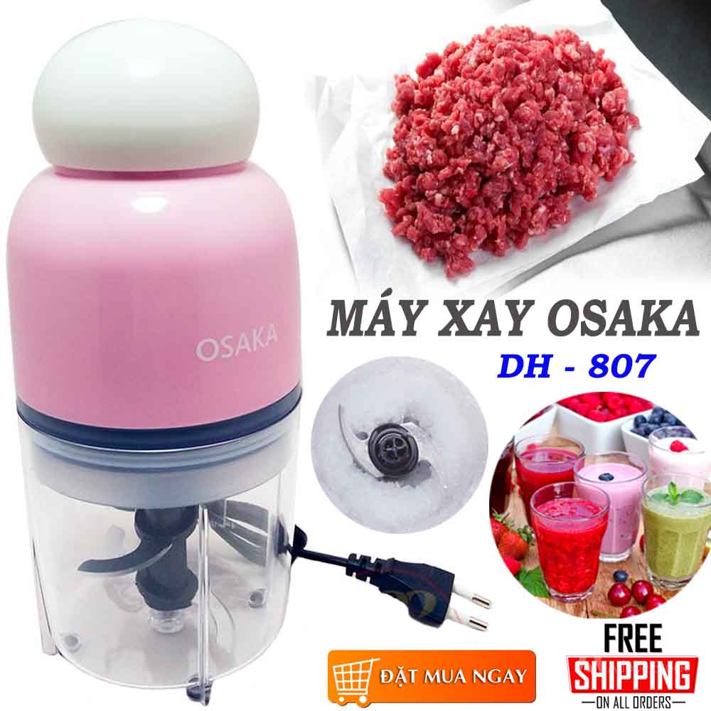 [CÓ VIDEO] Máy Xay Đa Năng Nắp Tròn Osaka Công Suất 350 W