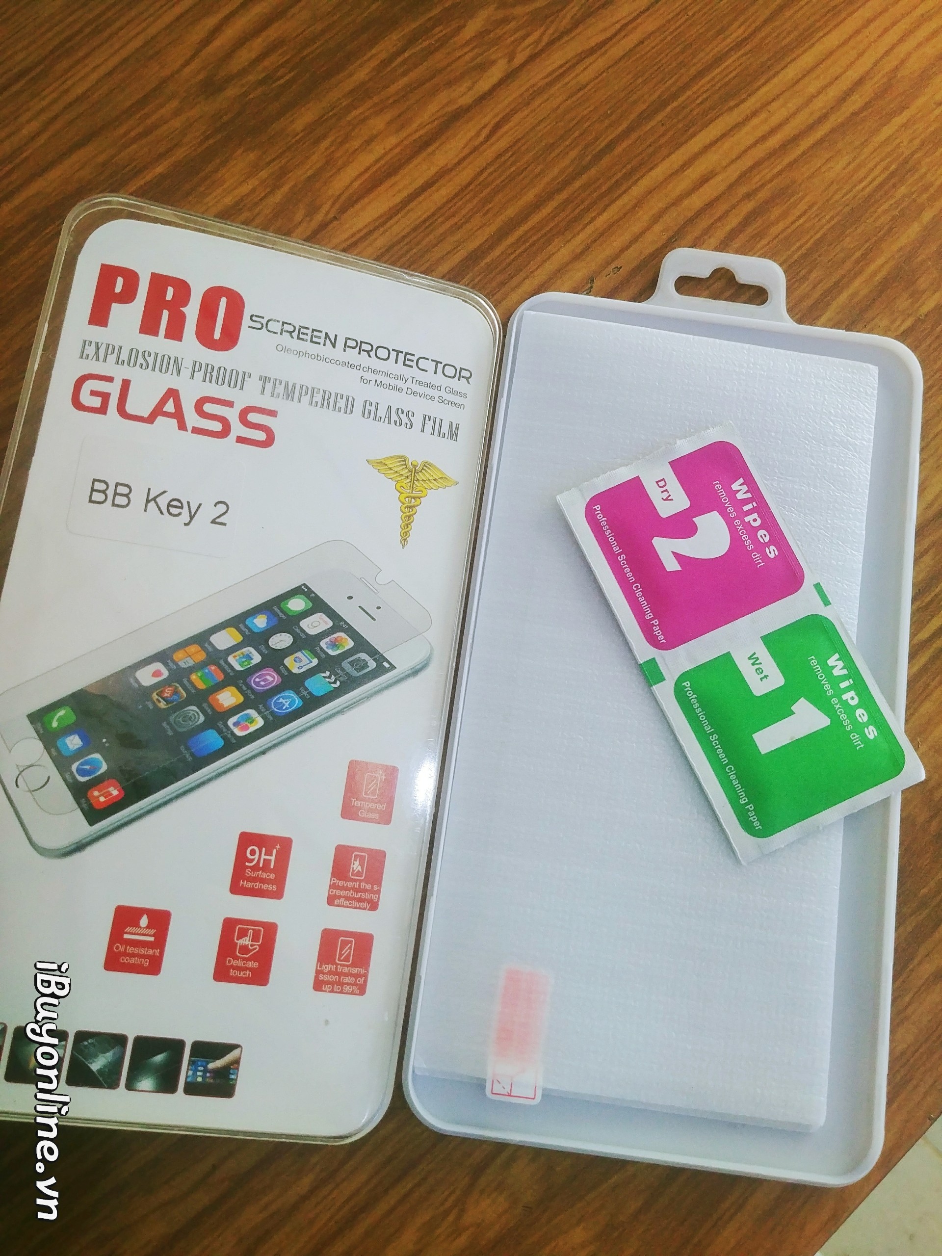 Kính Cường Lực Blackberry Key 2 Chất Lượng - BlackBerry Key 2 Screen Protector