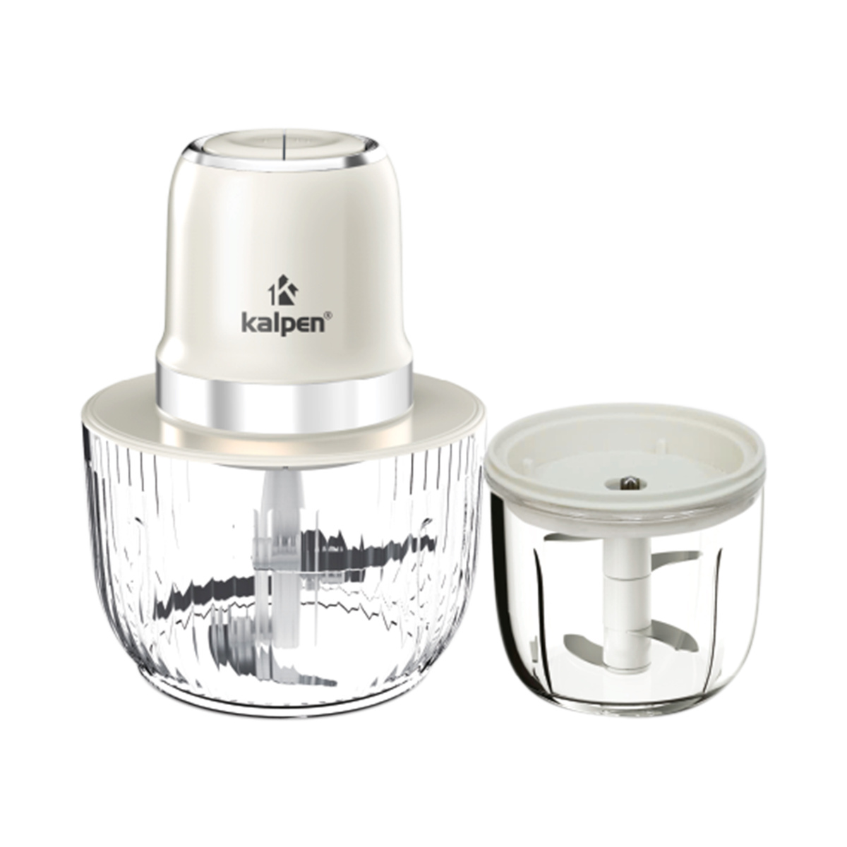 Máy xay thịt 2 cối đa năng Kalpen S1 dung tích 2L, công suất 300W - Hàng chính hãng
