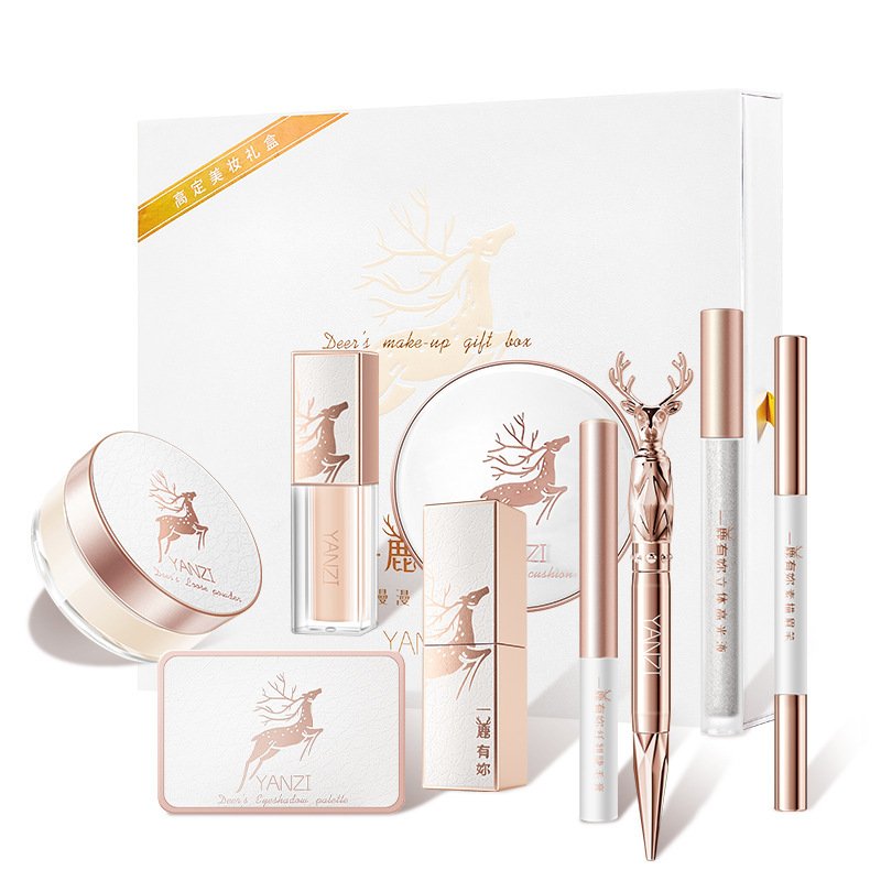 Set trang điểm đầy đủ 9 món Hươu vàng