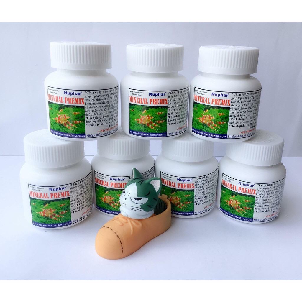 Chất khoáng cho cá và tép Nuphar Mineral Premix
