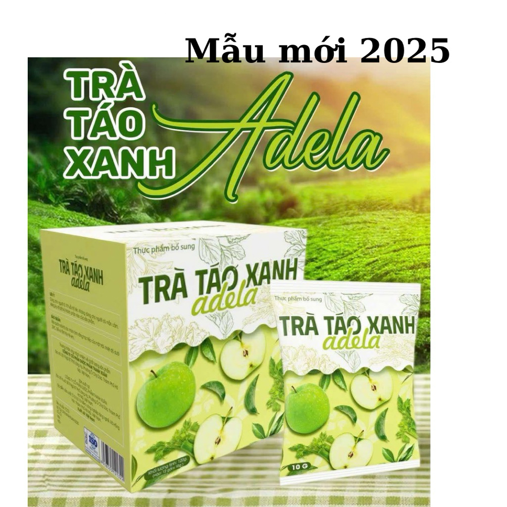 (Chính Hãng) Trà Táo Xanh Kelly DeTox giảm cân an toàn hiệu quả mẫu mới