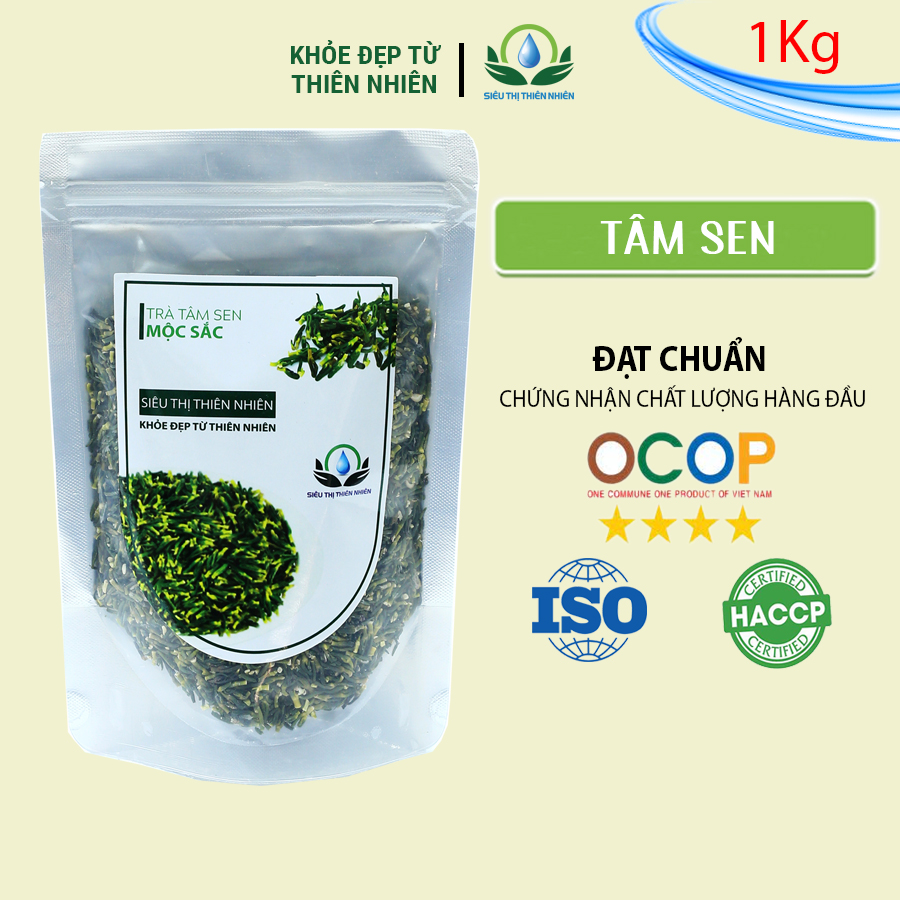 Trà tâm sen sấy khô thương hiệu Mộc Sắc 1Kg