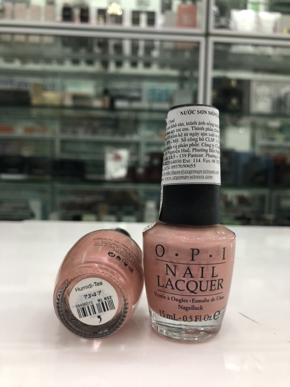 Sơn móng tay opi nl n52 the humidi-tea opi nail polish 15 ml
