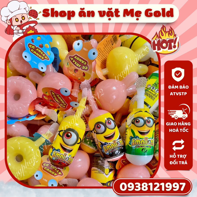 Thạch bóp cute Pudding Jelly vị trái cây
