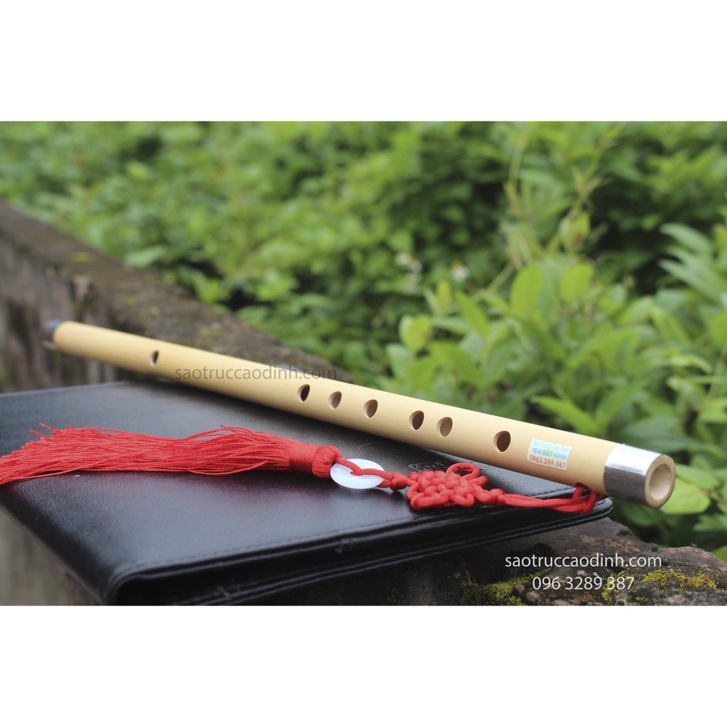Sáo Trúc Chuyên Nghiệp Bọc Đầu inox - Sáo C5