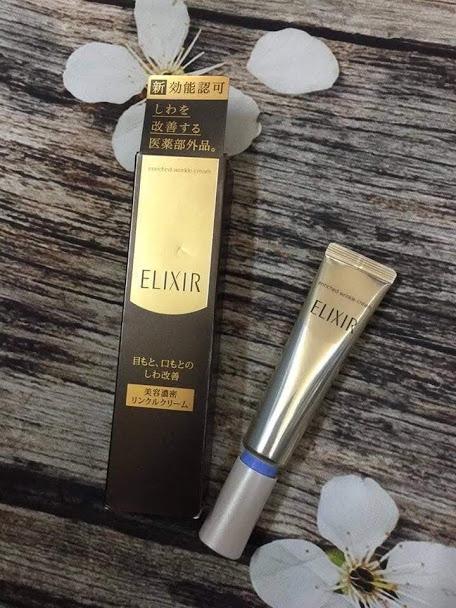 Kem dưỡng chống lão hóa mắt chống nhăn mắt Elixir Shiseido 22g