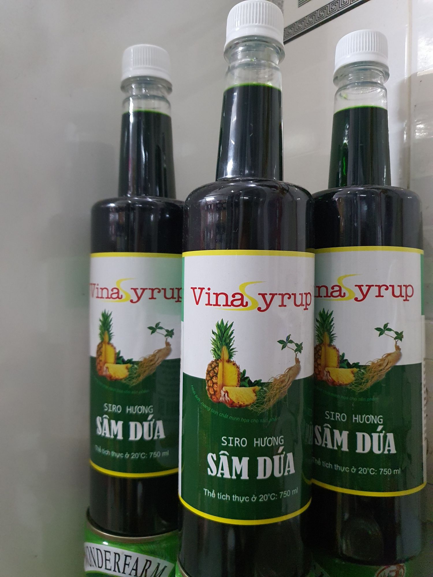 [HCM]Siro sâm dứa Vina Syrup 700ml- date mới