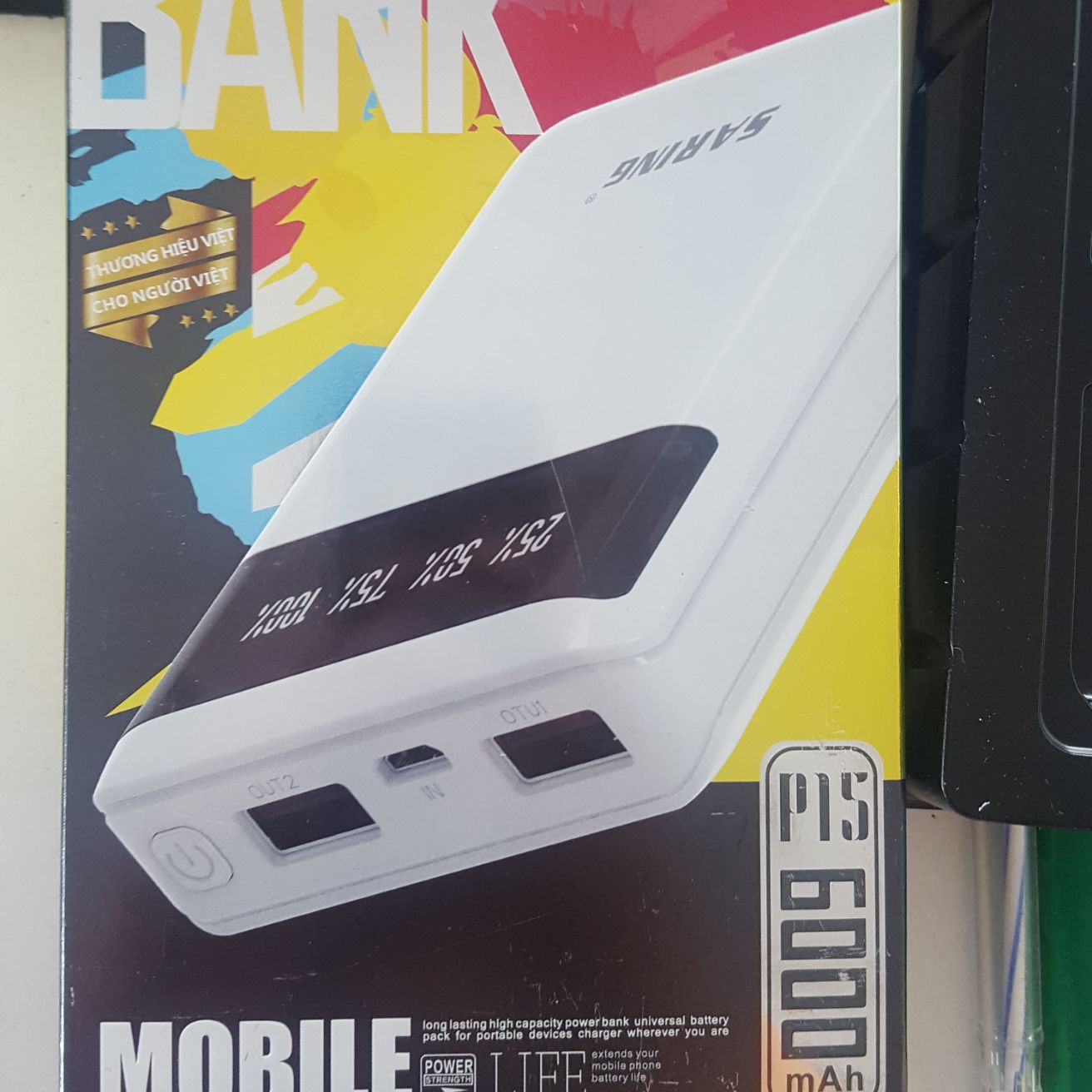 Sac dự phòng 6000 mah