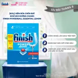 [KOL] Viên Rửa Chén Bát Finish Powerball Essential Lemon 100 Viên