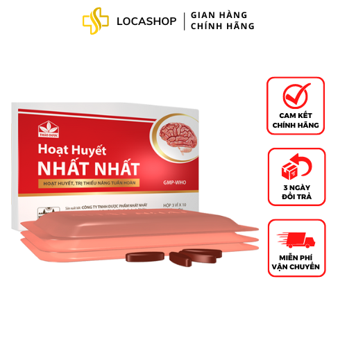 Hoạt Huyết Nhất Nhất 30 Viên Locashop