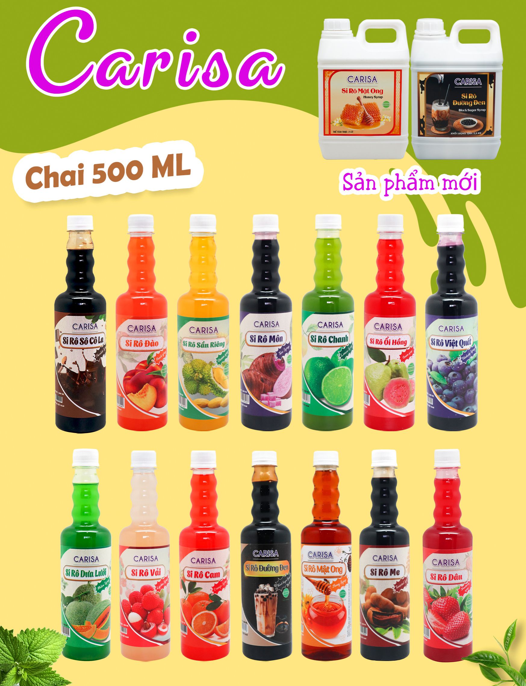 Siro carisa 500ml