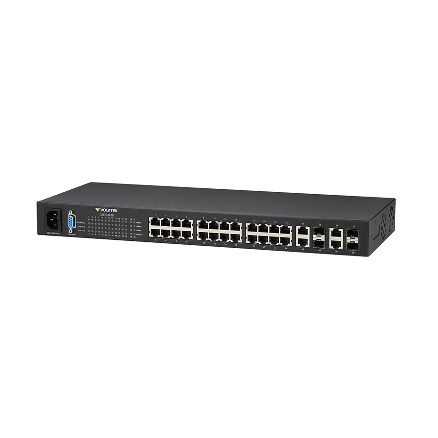 Thiết bị mạng switch volktek men-5428
