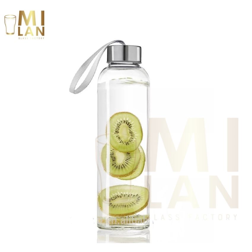 [HCM]20 chai thuỷ tinh TẶNG nắp dây xách 500ml SG-C200