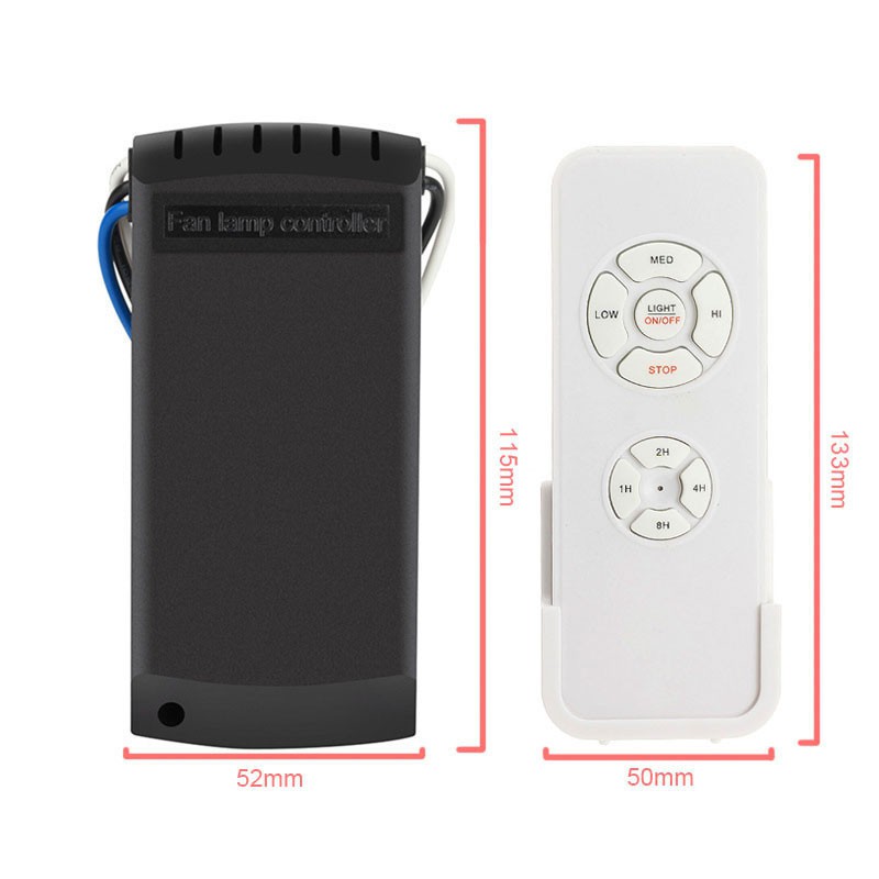 HCM}. Bộ điều khiển quạt trần tươi mát từ xa: gồm Mạch Bộ điều khiển + Điều khiển  ❤👍Thiết kế dài chắc vừa tay nắm rất thuận tiện và đẹp mắt. ❤👍Tích hợp đầy đủ tất cả các phím.