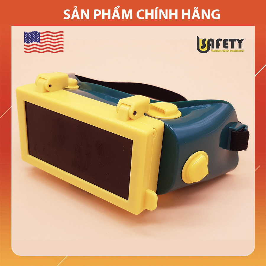 Kính hàn 2 tròng vuông Usafety tiêu chuẩn Châu Âu