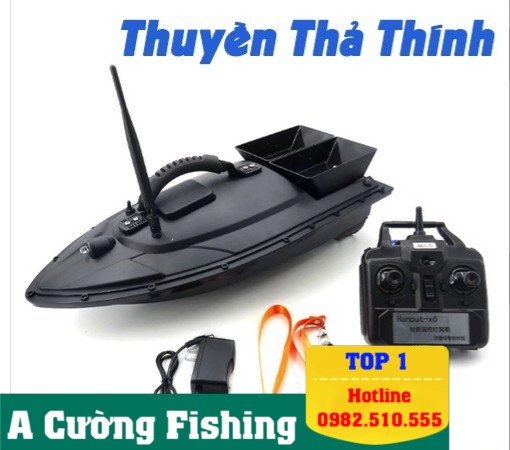 thuyền thả mồi -thuyền thả thính-điều khiển từ xa 500m