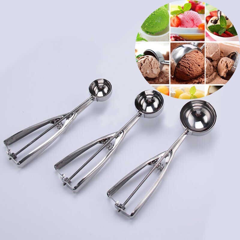 Muỗng múc kem inox