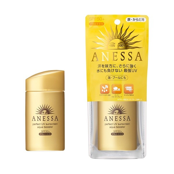 Chống nắng dạng sữa Shiseido Anessa Perfect UV Sunscreen Aqua Booster SPF50+ 25ml