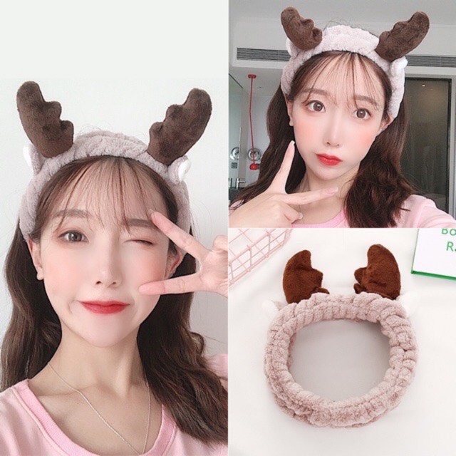 Băng Đô Hươu - Turban Tuần Lộc - Co giãn cực tốt