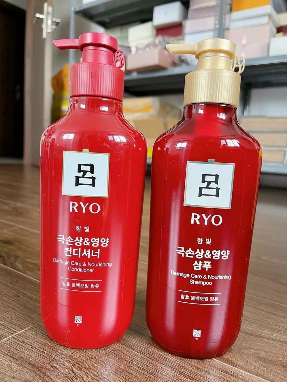 Dầu gội ryo đỏ hàn quốc chai 550ml