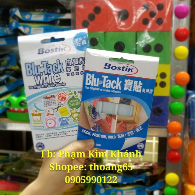 Blu tack - chính hãng bostik