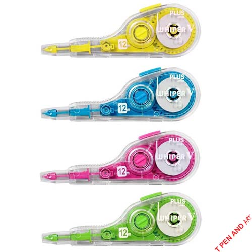 Xóa kéo lớn - Băng xóa - Ruột xóa kéo Plus Whiper V bền bỉ thông dụng, dễ dàng thay ruột