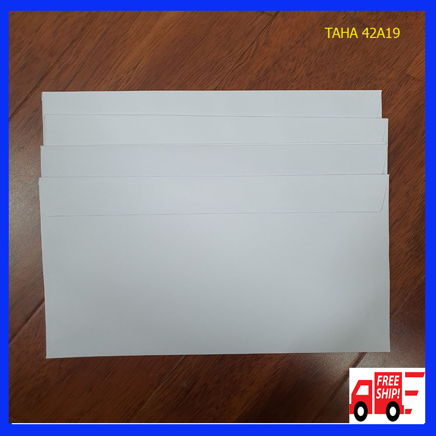 [ẢNH THẬT] Phong bì trắng A5 ( 100 cái/tập) PB04 TAHA 42A19 phong bì có keo sẵn