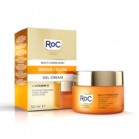 Kem Dưỡng Trắng Da RoC Multi Correxion Revive Glow Gel Cream Vitamin C