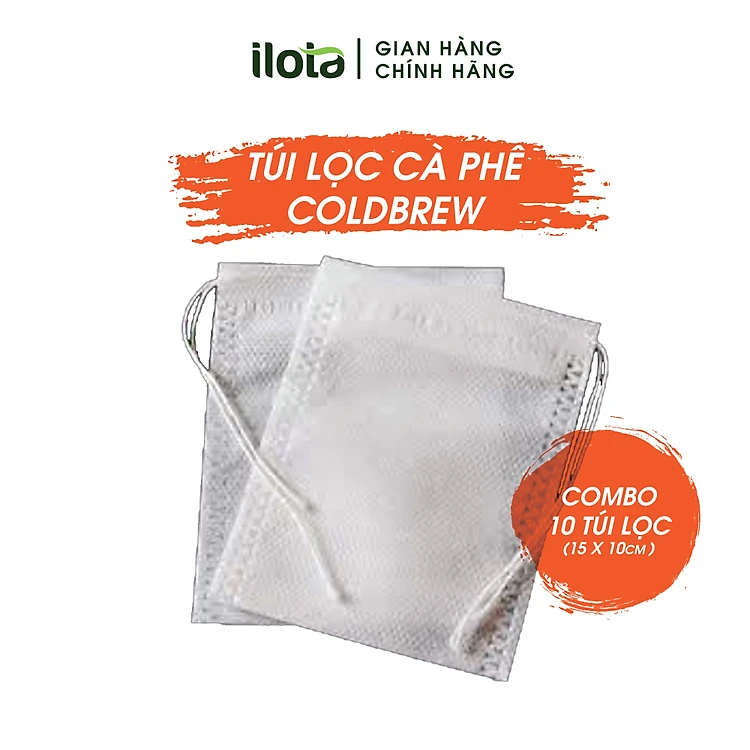 Combo 10 túi lọc trà cà phê coldbrew