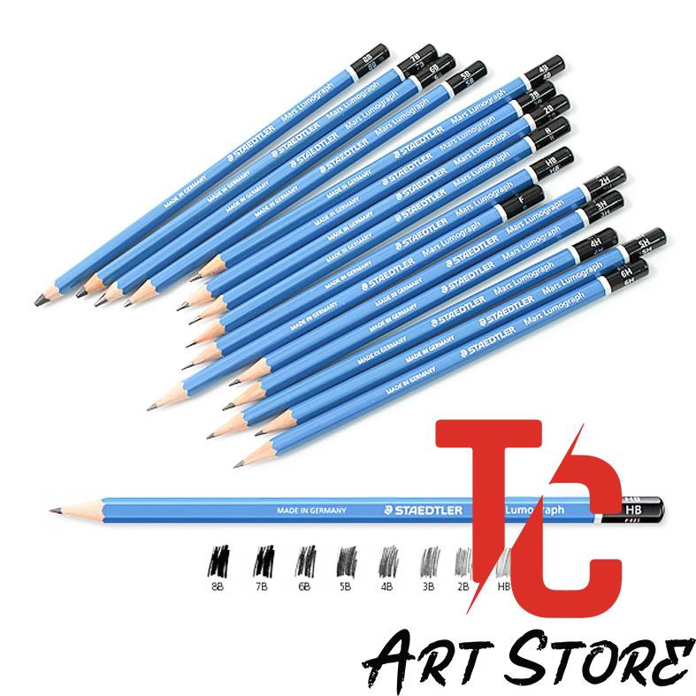 Chì phác thảo staedtler size hb đến 12b