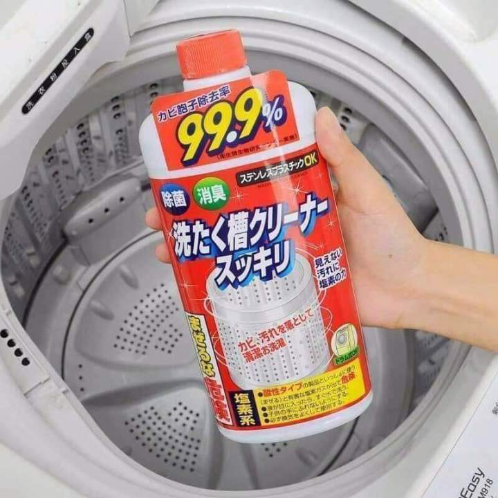 Combo 2 chai nước tẩy vệ sinh lồng máy giặt Rocket Soap nội địa Nhật Bản