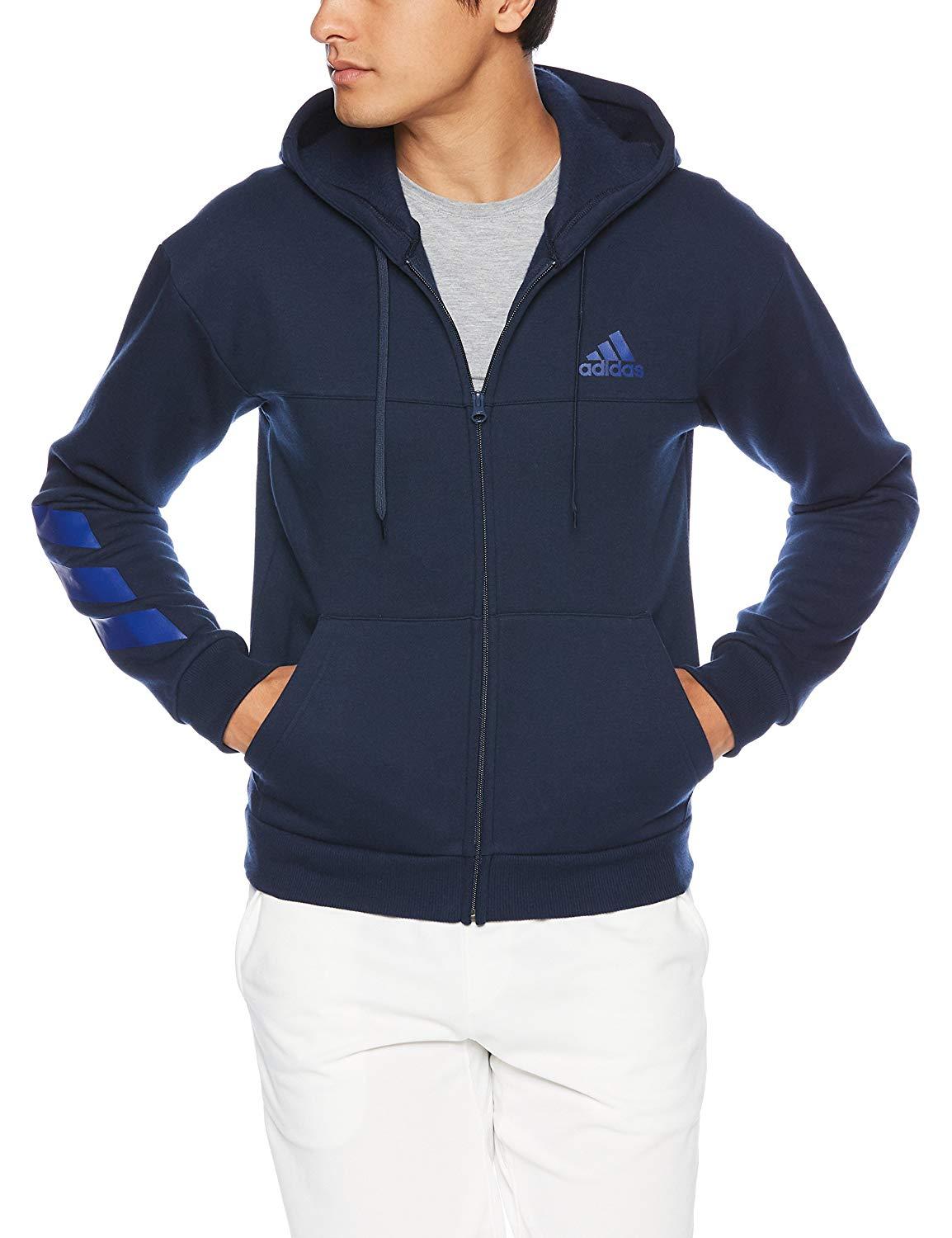 Áo khoác nỉ adidas basketball fz dm7566