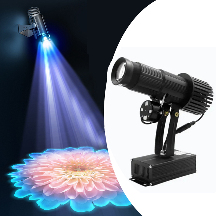 Đèn LED chiếu Logo thương hiệu hình ảnh xoay có remote điều khiển - T0270