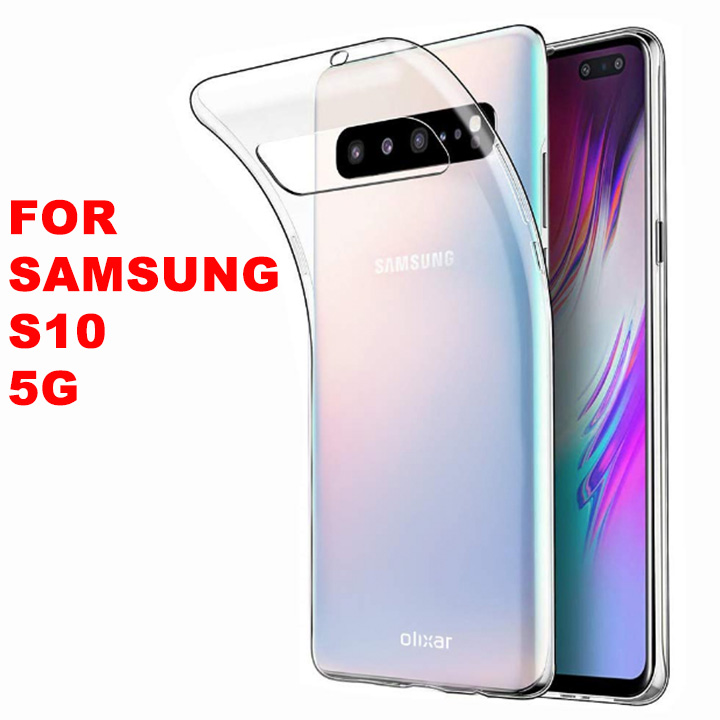 ốp lưng dẻo silicon trong suốt Samsung S10 5G