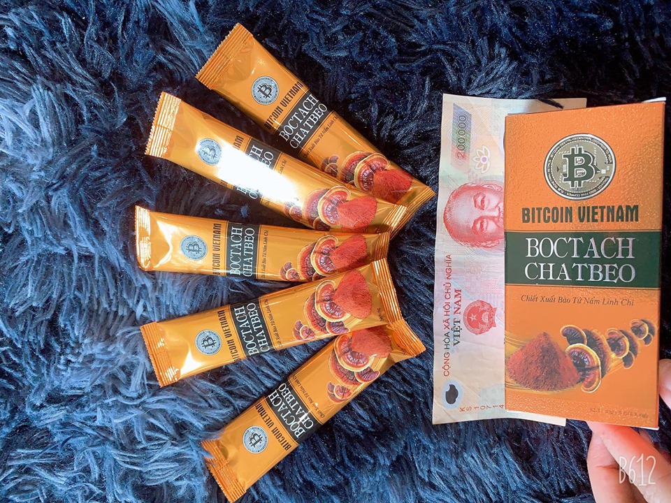 [HCM]TRÀ GIẢM CÂN BITCOIN COFFEE  BÓC TÁCH CHẤT BÉO MÀU CAM  HỘP NHỎ 5 GÓI