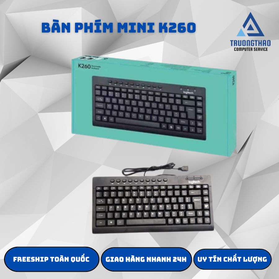 Bàn phím mini logitech k260 nhỏ gọn