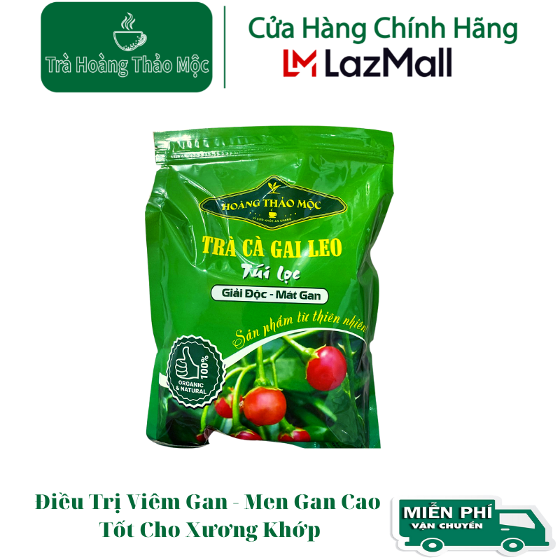 Cà gai leo túi lọc 1kg -trà hoàng thảo mộc túi lọc - thanh nhiệt - giải độc - hỗ trợ và phòng ngừa xơ gan, viêm gan - tốt cho người bị khớp