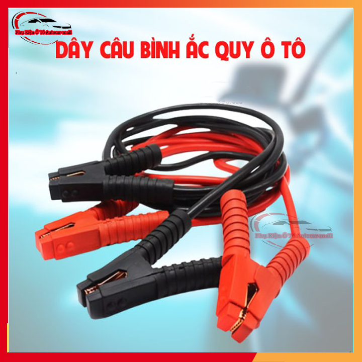 Dây câu bình ắc quy ô tô 2000amp – dài 4 mét – khởi động ắc quy xe hơi cao cấp