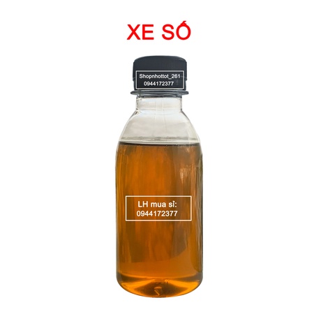 Chai nhớt chiết 100ml từ dầu nhớt castrol power 1 10w40 cho xe số