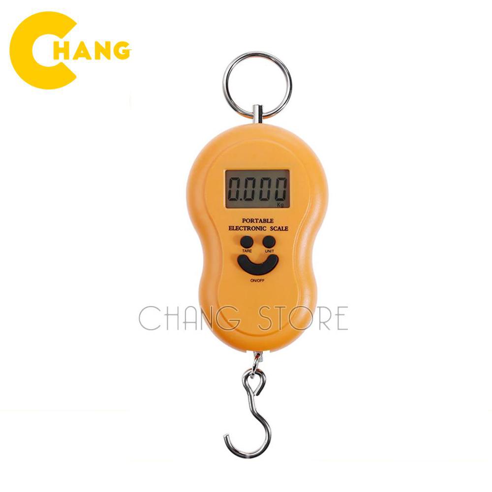 Cân điện tử cầm tay tải trọng tối đa 50kg, cân móc cầm tay weiheng bh12t