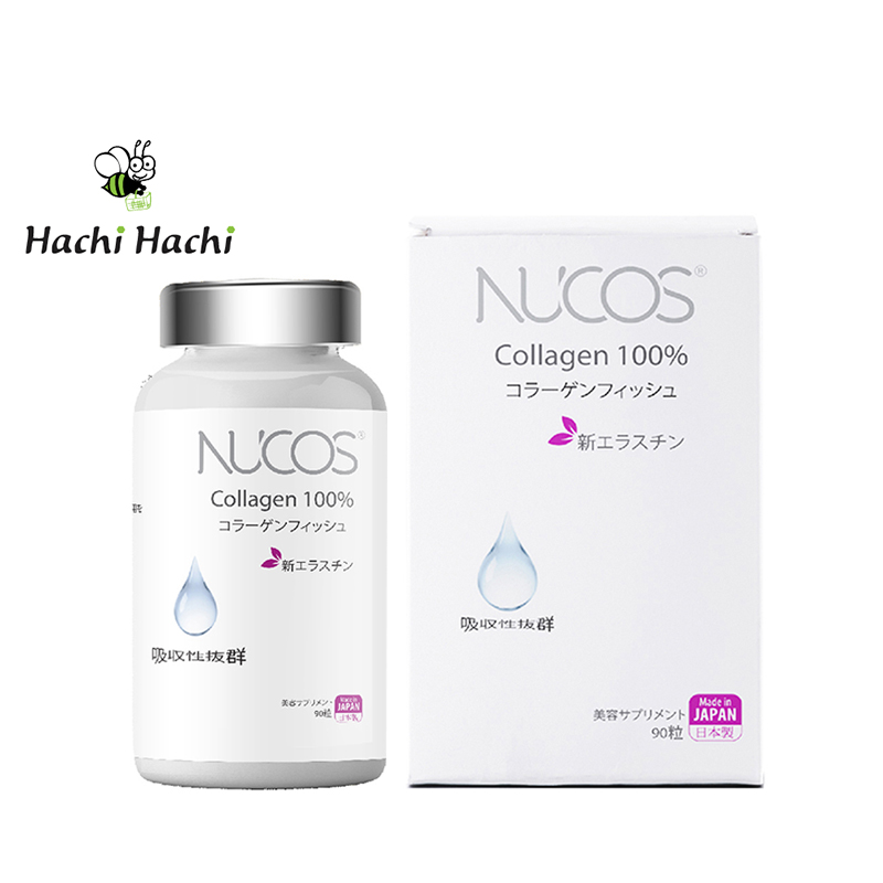 VIên uống 100% collagen ngăn ngừa lão hóa Nucos giúp da săn chắc & đàn hồi