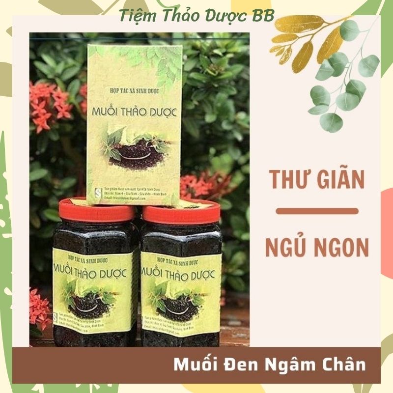Muối Ngâm Chân Thảo Dược 🌸 Organic🌸100% Thiên Nhiên🌸 Muối Thảo Dược Ngâm Chân 550g🌸 Hàng Chính Hãng Sinh