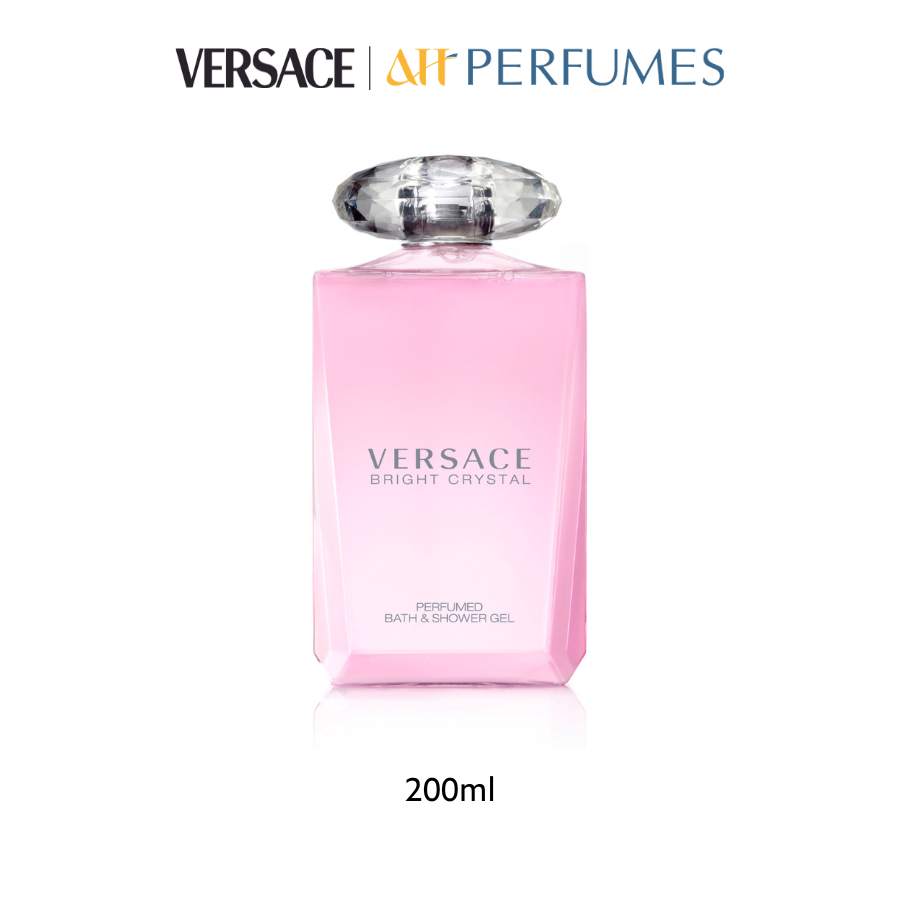 VERSACE Bright Crystal Perfumed Bath & Shower Gel 200ml sữa tắm dạng gel hương nước hoa VERSACE Bright Crystal