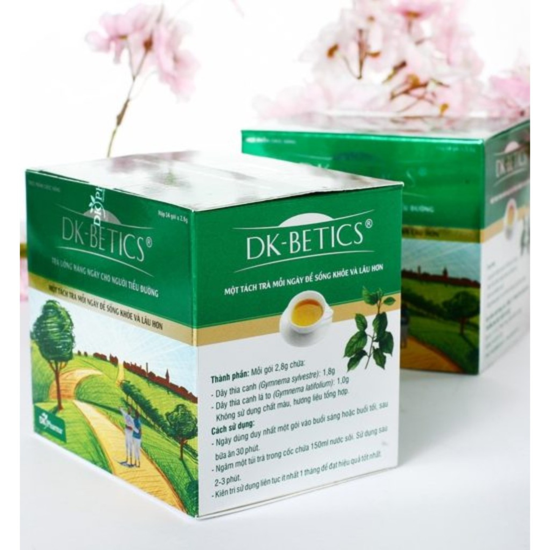 [Chính Hãng]-DK Betics-Viên Tiểu Đường-14 gói/hộp