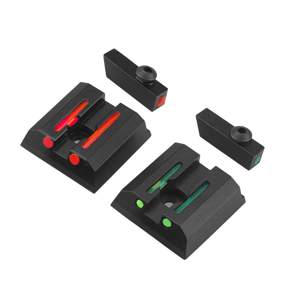 Red / Green fiber optic front and rear sights   for Taurus G3 w/o G2C G2S PT111 PT140