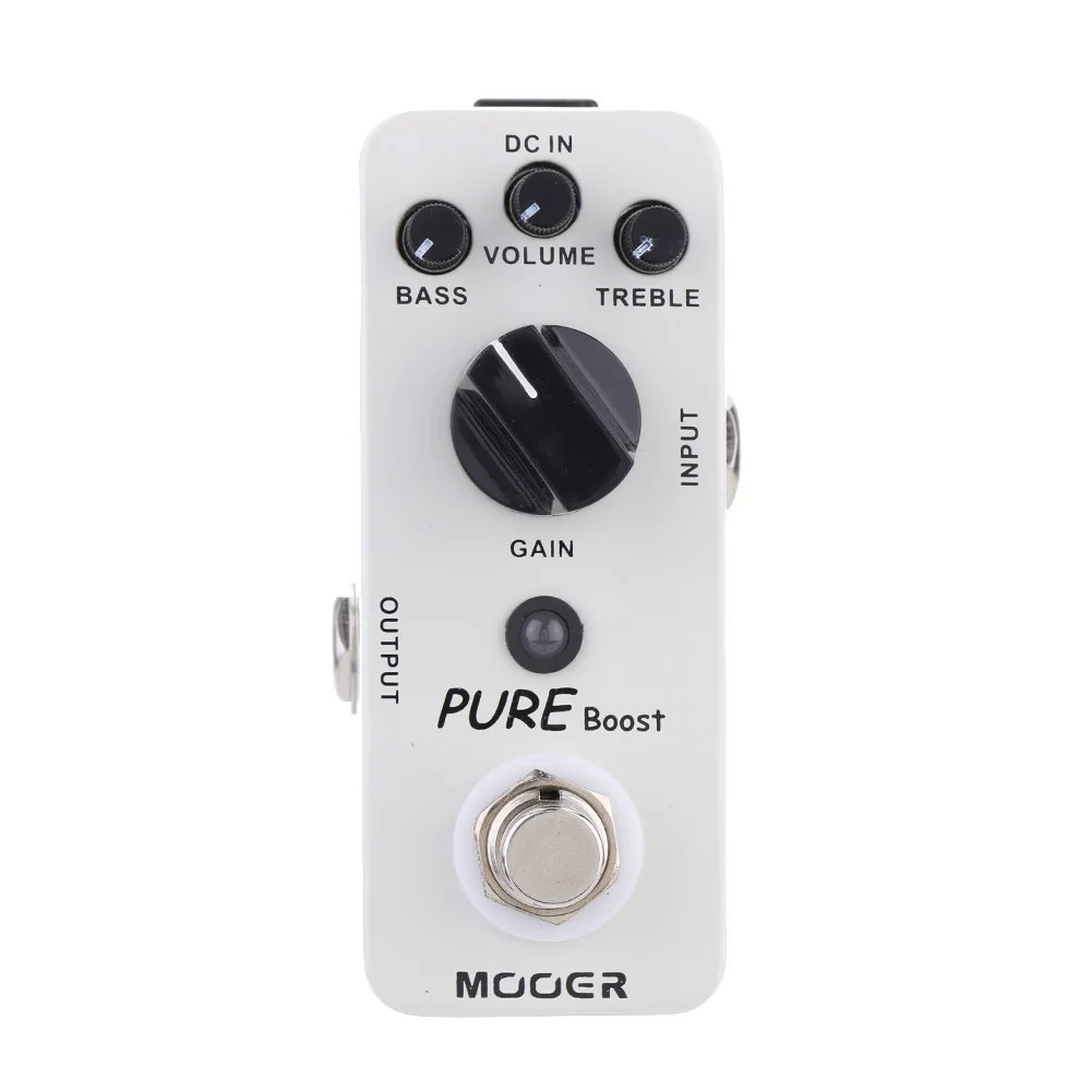 MOOER mbt2 tinh khiết tăng guitar điện hiệu ứng bàn đạp Effector Phụ kiện âm nhạc cho Guitar nhạc cụ