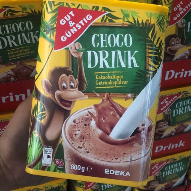 Cacao choco,800g, đức nội địa,