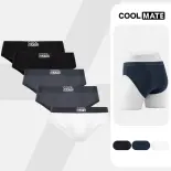 Combo 5 quần lót nam tam giác brief bamboo kháng khuẩn (ngẫu nhiên 2-3 màu) - Coolmate